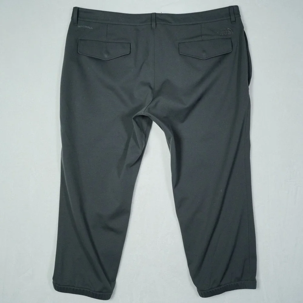 The North Face WindWall Mens Crop Pants Size 38 Dark Gray Outdoor Hiking